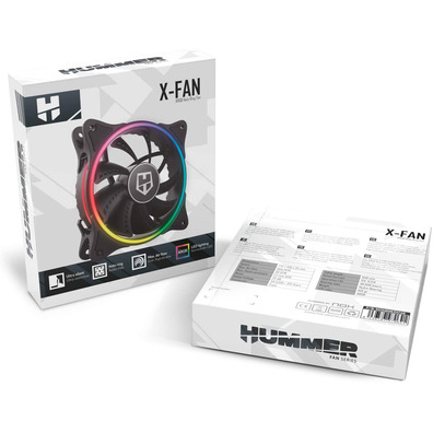 Nox Hummer X-FAN 12 cm ARGB Fan