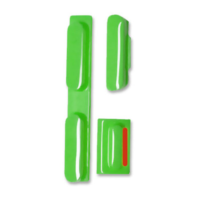 Replacement Button Set iPhone 5C Black/Green