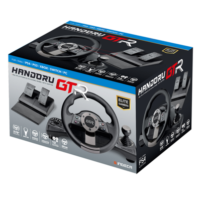 Indeca Racing Wheel Handoru GTR Elite steering wheel (PS4/Xbox/Switch/PC)