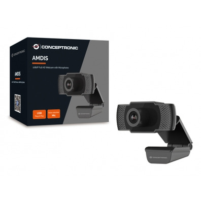 Webcam conceptronic AMDIS01B 1080P