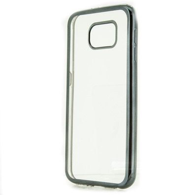 TPU Metal Samsung Galaxy S6 Black X-One Case