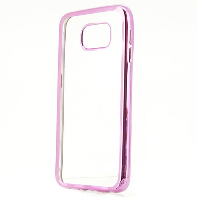 TPU Metal Samsung Galaxy S6 Rosa X-One