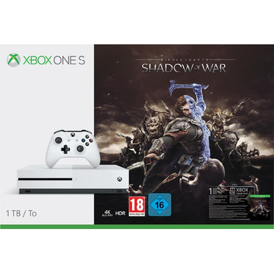 Xbox One s + War Shadows + Game Pass