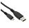 NANOCABLE USB 2.0, TYPE A / M-MICRO USB B / M, 0.8 M