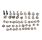 Full Screws Set for iPhone 5 Black