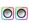 Mars Gaming MSCube 8W 2.0 White Speakers
