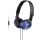 Blue SONY MDRZX310APL Headphones