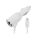 Car charger for iPhone 5 White