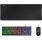 Pack Mars Gaming MCPX Keyboard H-Mech + Mouse + Black Carpeting