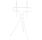 Support TV Hama Style Caballete (37 "-75") White