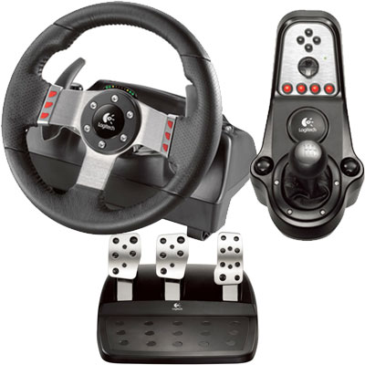 Logitech G27 Racing Wheel + Speedblack EVO Steering Wheel and Pe