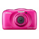 NIKON COOLPIX S33 Rosa KIT Aquatic camera