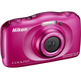 NIKON COOLPIX S33 Rosa KIT Aquatic camera