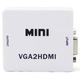 Mini adapter VGA-HDMI with 3.5mm audio