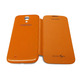 Flip Cover Case for Samsung Galaxy S4 Orange