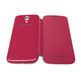 Flip Cover Case for Samsung Galaxy S4 Red