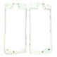 Plastic frame for iPhone 5C Fronts White