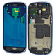 Front Frame for Samsung Galaxy S3 Mini Black/Green