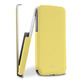 Flip Cover Case for iPhone 5C Puro Yellow