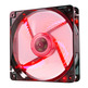 Nox Ventilator CoolFan Box 12cm Red Led