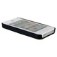 Triangle Pattern Protective Case for iPhone 4/4S (Black)