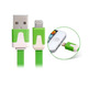 Transfer and Charging Cable for iPhone 5 Green