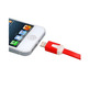 Transfer and Charging Cable for iPhone 5 Red