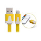 Transfer and Charging Cable for iPhone 5 Yellow