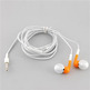 Stereo In-ear Earphone with Microphone (Orange) - iPhone 3G/3GS/
