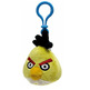 Angry Birds Keychain - Black Yellow