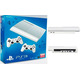 PS3 Slim 500 GB (White) + 2 Dualshock 3