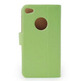 Table Talk Flip Leather Case for iPhone 4/4S Green
