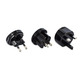 Universal Black Muvit Travel Adapter