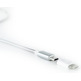 Lightning Adapter to White Nanocable Micro USB