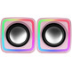 Mars Gaming MSCube 8W 2.0 Pink Speakers