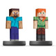 Amiibo Minecraft Steve and Alex (Super Smash Bros)
