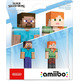 Amiibo Minecraft Steve and Alex (Super Smash Bros)