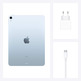 Apple iPad Air 4 10.9 '' 2020 64GB Wifi + Cell Sky Blue 8th Gen MYH02TY/A