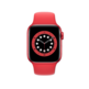 Apple Watch S6 44MM Red with red strap Sport Band M09C3TY/A