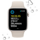 Apple Watch SE 2nd Gen GPS/Cellular 44mm White Star MNPT3TY/A