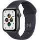 Apple Watch SE 2021 GPS 40 mm Space Grey Aluminium Box/Black Sports Correa Midnight