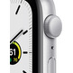Apple Watch SE 2021 GPS 44 mm Aluminium Box in Silver/Blue Sports Correa Abyss