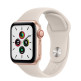 Apple Watch SE 2021 GPS/cellular 40mm Aluminum Gold Beige Strap