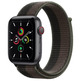 Apple Watch SE 2021 GPS/Cellular 44 mm Aluminium/Space Grey Belt Loop Sports Tortornado Grey