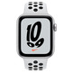 Apple Watch SE Nike GPS/Cellular 44mm Box Aluminium Silver/Sports strap Nike Platinum Black