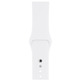 Apple Watch Series 3 38mm GPS Aluminium/Silver with white sports strap MTEY2QL/A