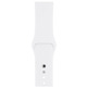 Apple Watch Series 3 38mm GPS Aluminium/Silver with white sports strap MTEY2QL/A