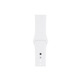 Apple Watch Series 3 42mm GPS Silver with white sports strap MTF22QL/A