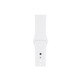Apple Watch Series 3 42mm GPS Silver with white sports strap MTF22QL/A