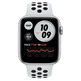 Apple Watch Series 6 GPS/44mm Aluminum in Silver/Correa Nike Sports Pure and Black Platinum